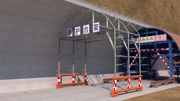 南市区隧道施工动画制作公司 - 隧道施工工艺和施工方法 - 隧道施工汇报动画视频 - bim 工程施工动画